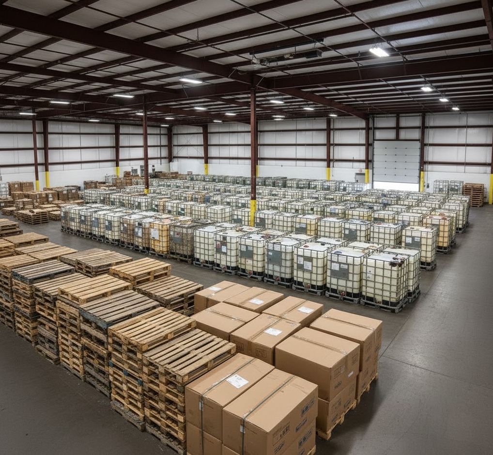 Industrial packaging warehouse